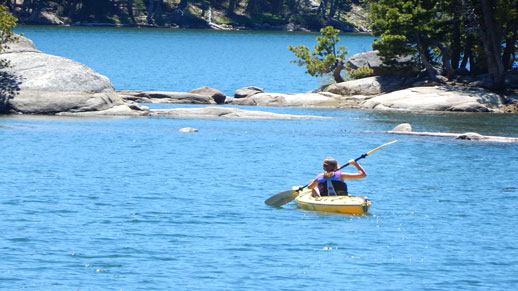 Lake Alpine on Highway 4