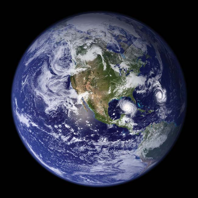 Planet Earth from space