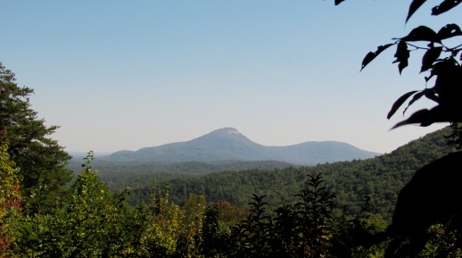 Photo of Mount Yonah as seen from the Dukes Creek Falls Recreation Area.