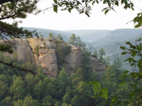 Half Moon Rock, Red River Gorge