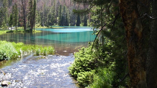 Bertha Lake, Teton Wilderness