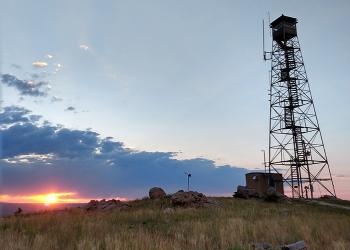 Elk Mountain Fire Tower by Colleen Elk Mountain Fire Tower by Colleen Weisert