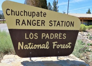 Chuchupate Station Sign