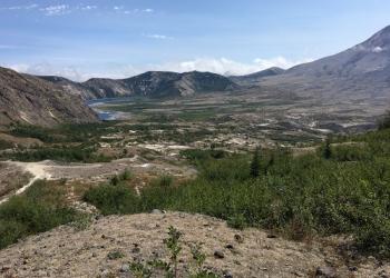 spirit lake from a distance