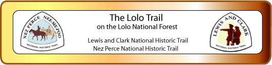 [banner] Nez Perce Logo and Lewis and Clark Logo with the title, 