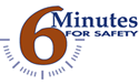 Logo for 6 Minutes for Safety.