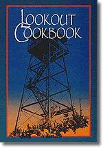 Scan of the cover of the Lookout Cookbook.