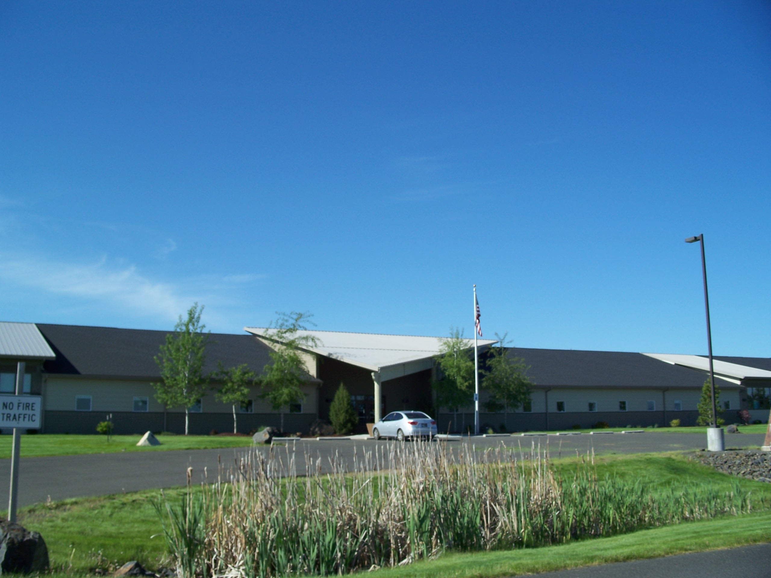 The Forest Service office in Grangeville