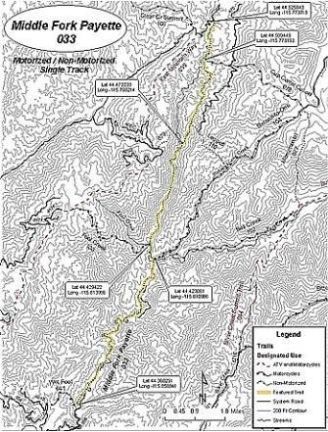 Middle Fork Payette Trail