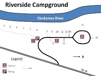 Little Fan Creek Campground In Estacada Oregon Mobilerving