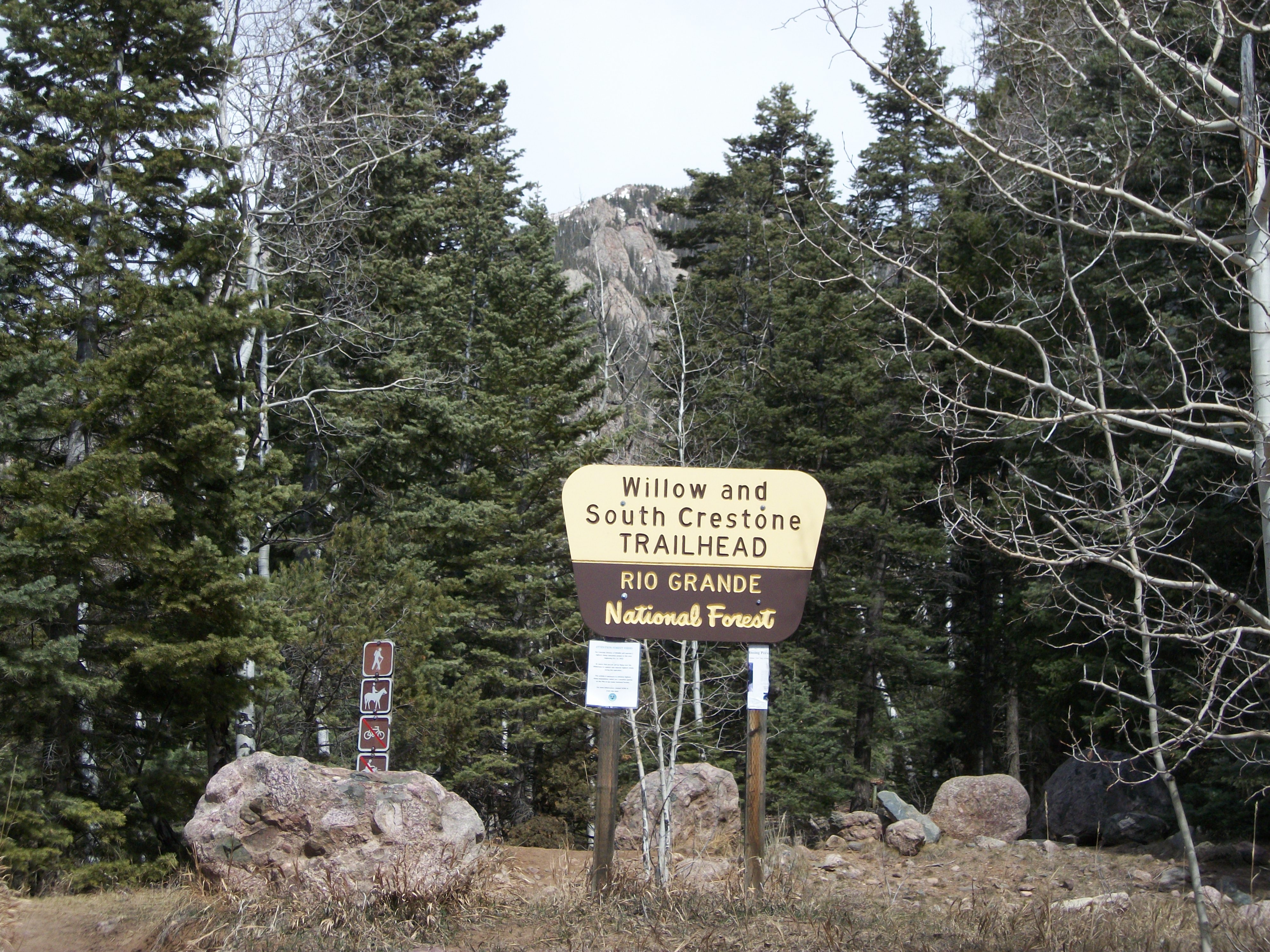 Rio Grande National Forest - Willow Lake Trail # 865