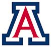 University of Arizona Icon - red uppercase letter A surrounded by a blue border.