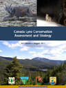 Cover to Canada Lynx Conservation Assessment and Strategy publication.  Small image.
