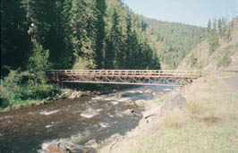 Photo of a Steel Deck Truss