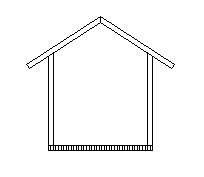 Example sketch of a covered longitudinal glue laminated deck bridge