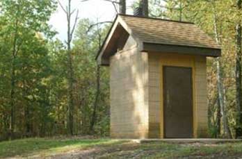 Photo of an out building.