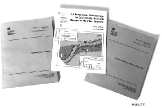 Figure 2Left   HEC 18, Evaluating Scour at Bridges; Center   An Assessment Methodology for Determining Historical Changes in Mountain Streams; Right   HEC 20, Stream Stability at Highway Structures.