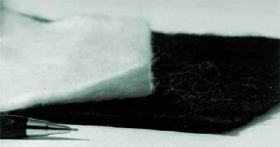 Photo of geotextiles