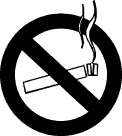 A no smoking sign.