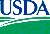 Logo for the United States Department of Agriculture.