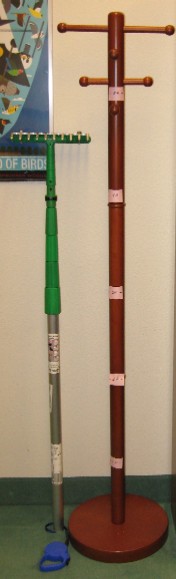 rake pole collapsed