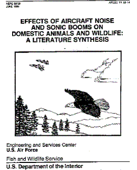 cover page - US Fish & Wildlife Noise effects Report