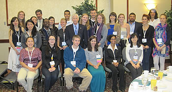 Diversity Scholars with Chief Tom Tidwell and Associate Deputy Chief Calvin Joyner at Breakfast with the Chief.
