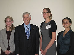 Diversity Scholars with Chief Tom Tidwell and Associate Deputy Chief Calvin Joyner at Breakfast with the Chief. Photo by Andrea Payne, Forest Service.