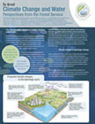 Brochure cover image of Climate Change and Water