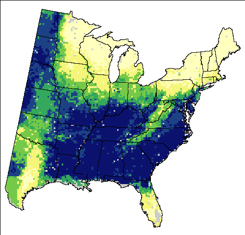 >Current Breeding Bird Survey for Orchard Oriole