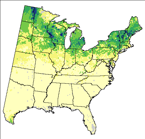 >Current Breeding Bird Survey for Bank Swallow