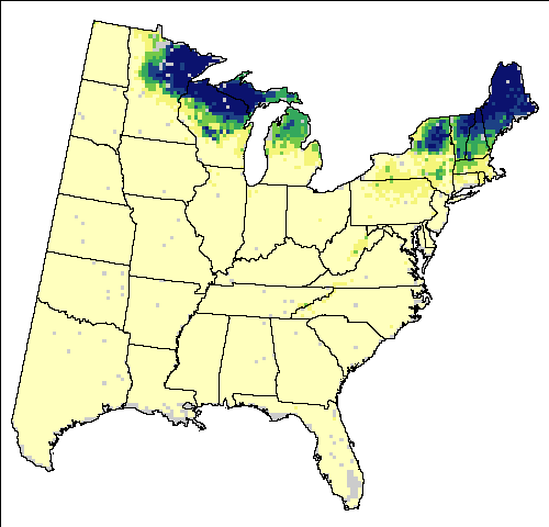 >Current Breeding Bird Survey for Nashville Warbler