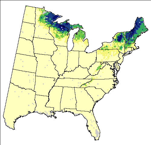 >Current Breeding Bird Survey for Red-breasted Nuthatch