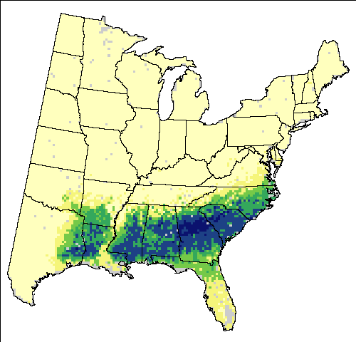 >Current Breeding Bird Survey for Brown-headed Nuthatch