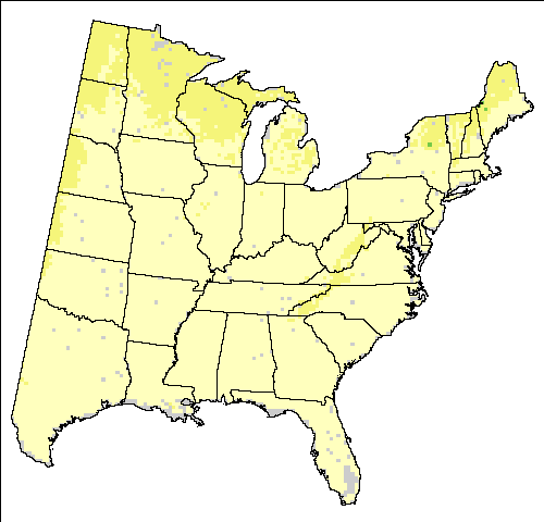 HadleyCM3 – A1FI (High, Hadley - High Scenario for Spotted Sandpiper