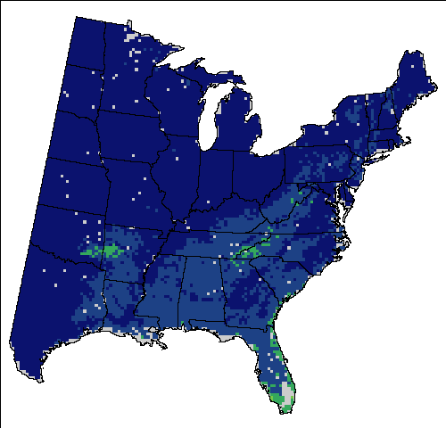 HadleyCM3 – A1FI (High, Hadley - High Scenario for House Sparrow