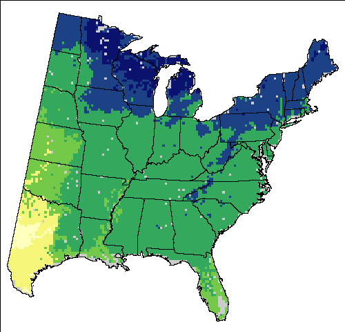 HadleyCM3 – A1FI (High, Hadley - High Scenario for Brown Thrasher