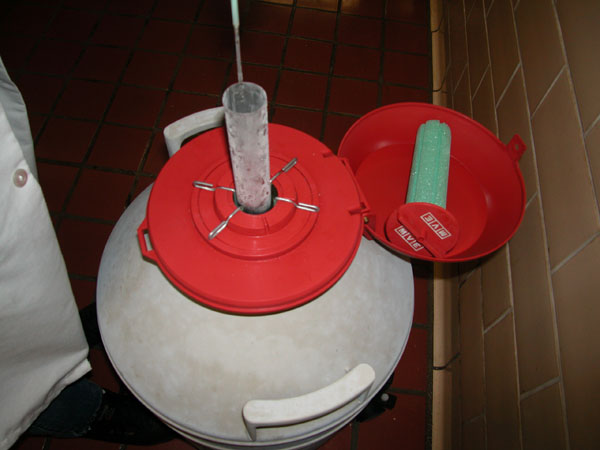 open cryo tank