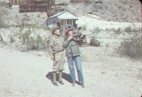 'Old Pat' and Arlene at the North Star gold mine