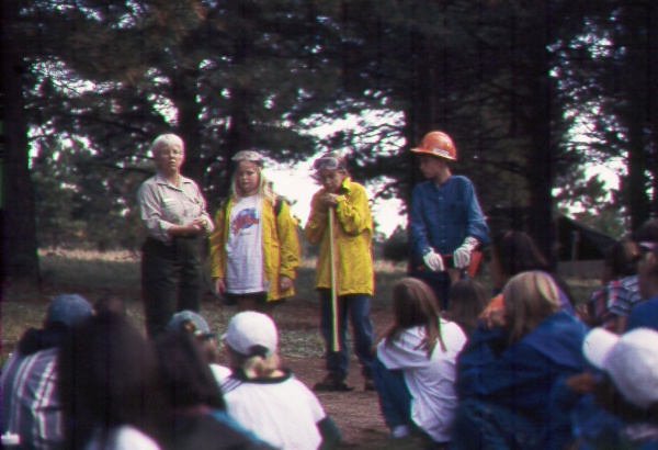 Karen Malis-Clark at Camp Cotton -Fall 1998