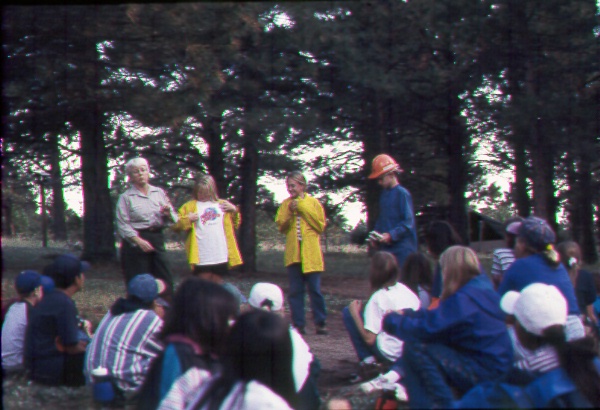 Karen Malis-Clark at Camp Cotton -Fall 1998