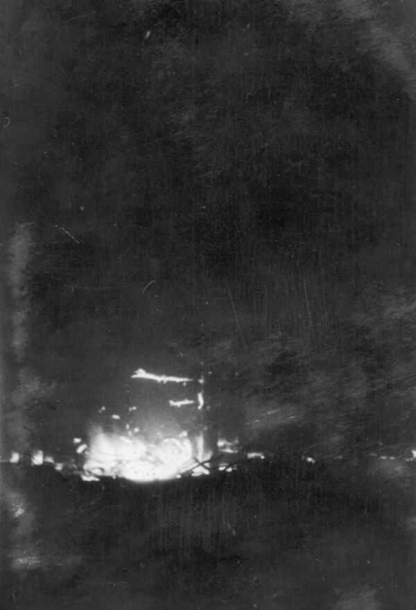Fire at Saginaio
