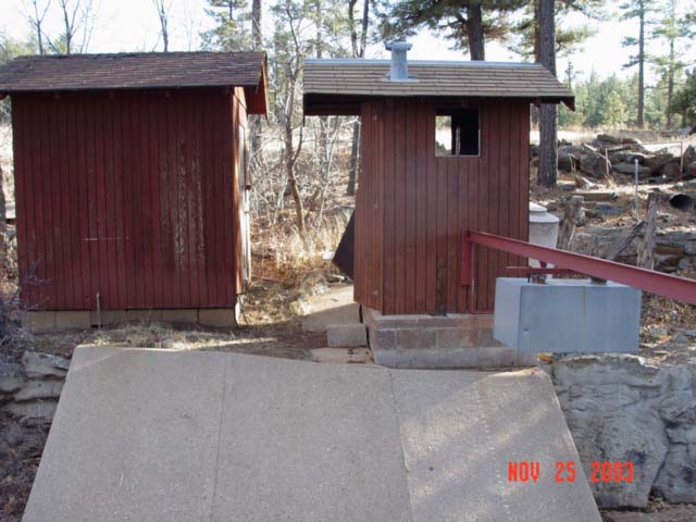 Watershed 12 gaging station structures, 21 years after the  Beaver Creek Pilot Program ceased operation