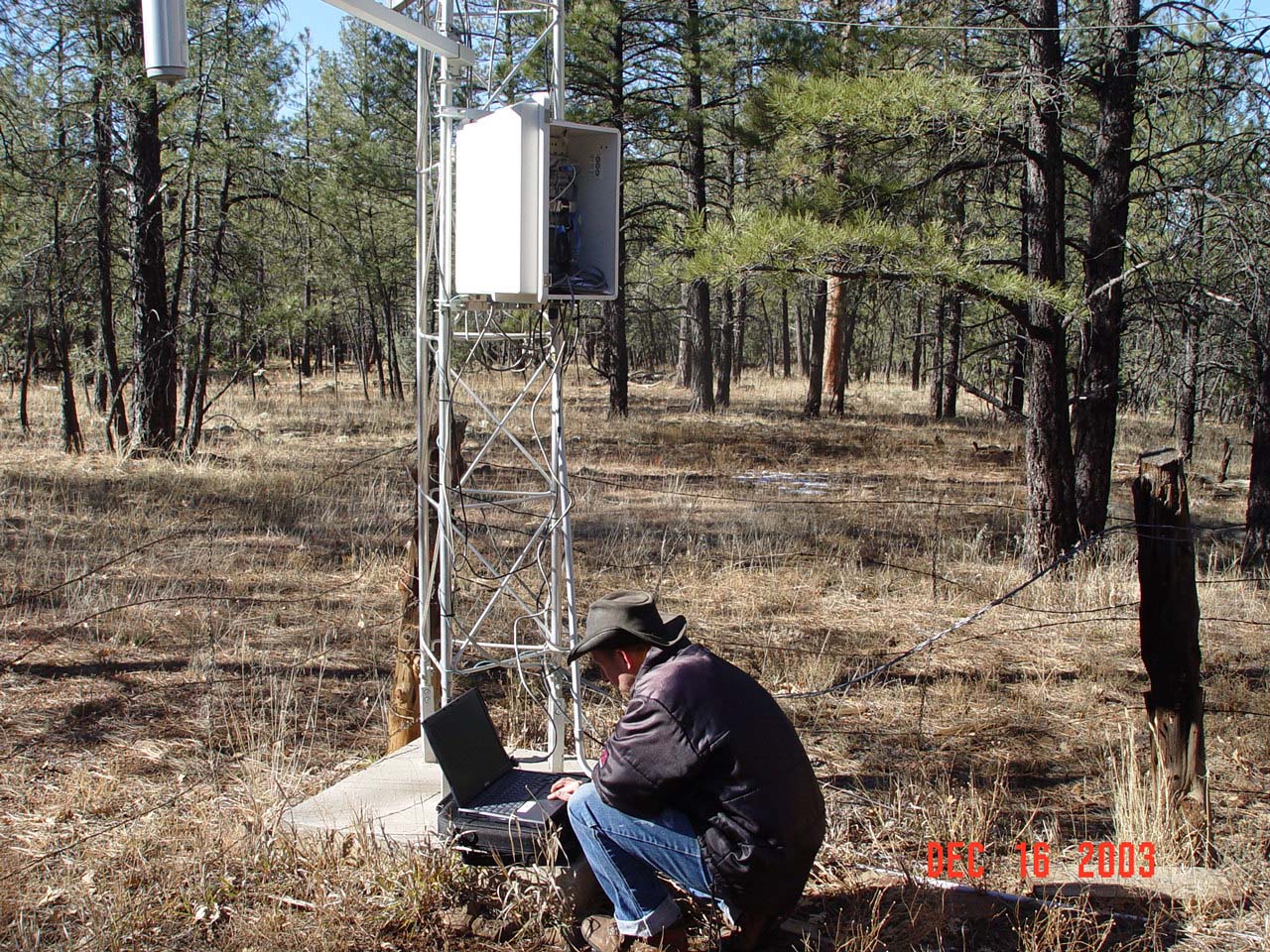 Boris is downloading data at BarM gaging and weather stations.