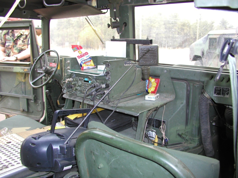 Ever wanted to see a hummer from the inside?