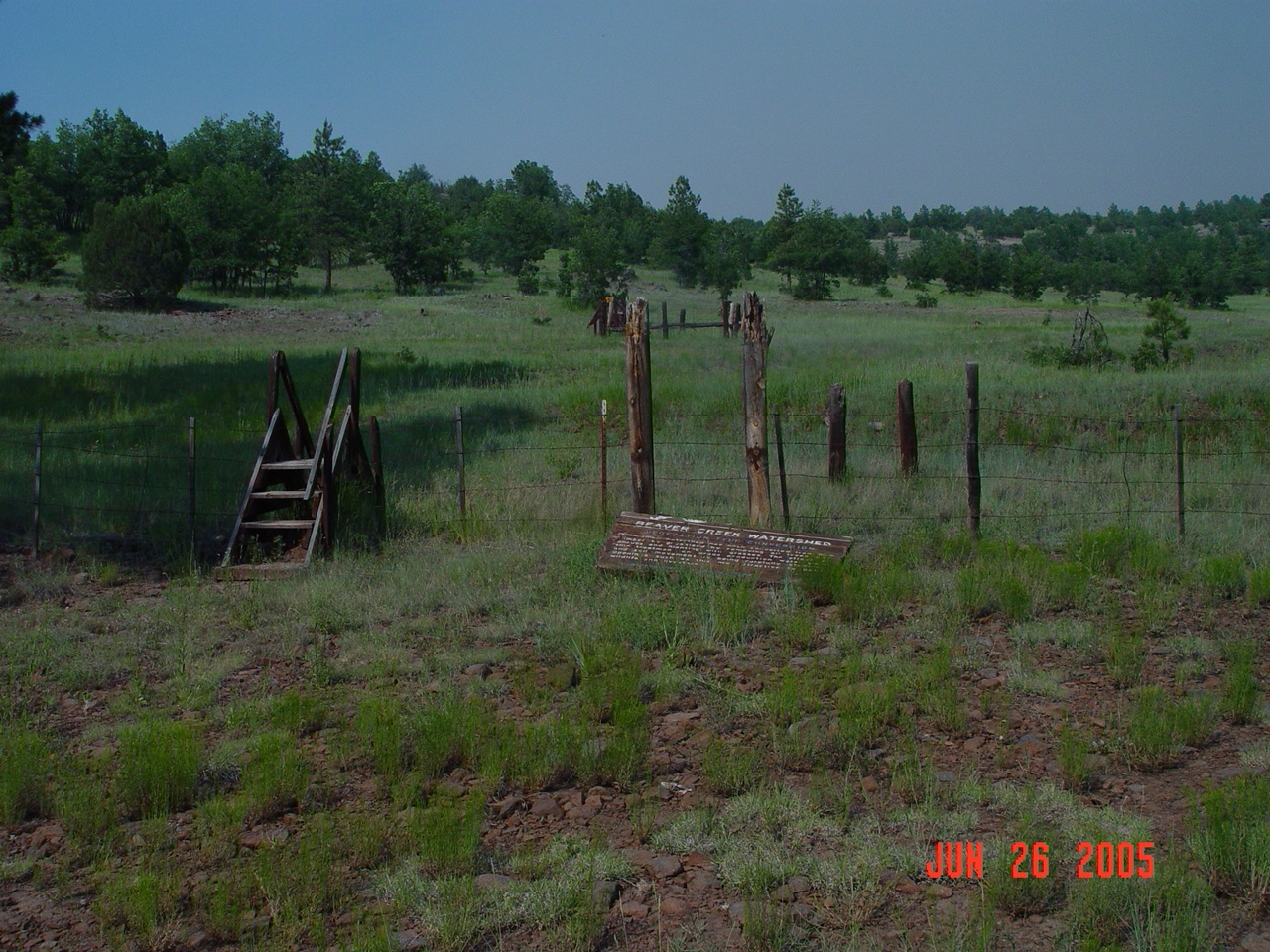 What remains of Watershed 11, 25 years after operation ceased.