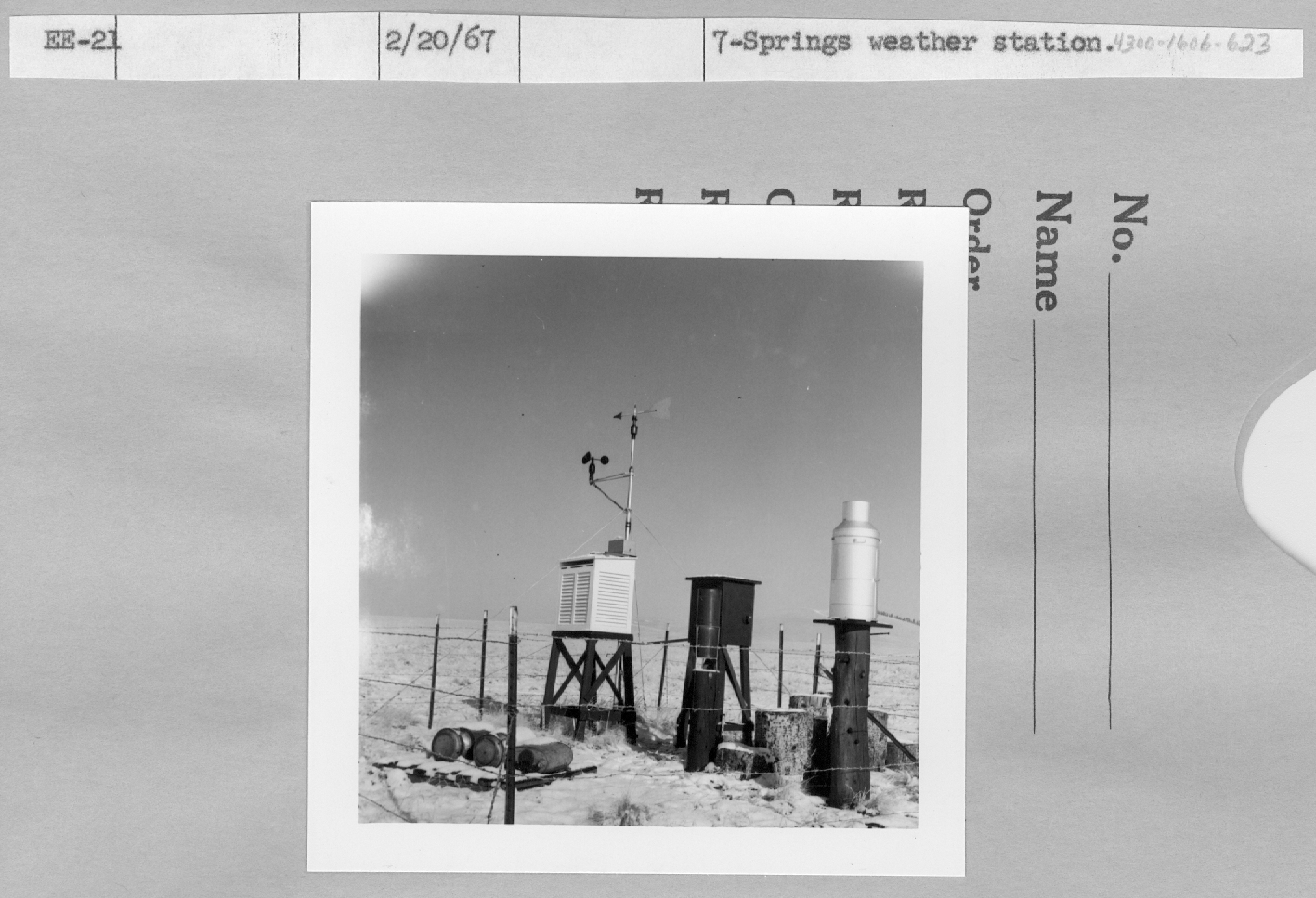7- Springs weather station. 