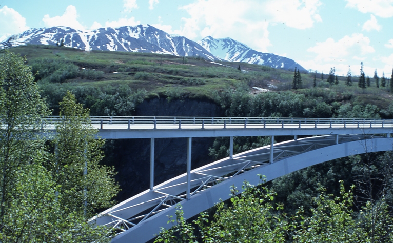 Probably hurricane gulch bridge Alaska range