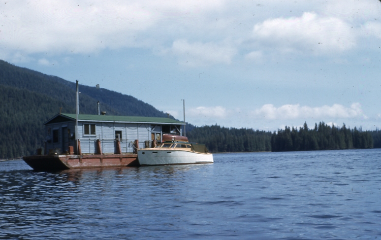 Wanigan 13 and Steelcraft at Hollis June 1950