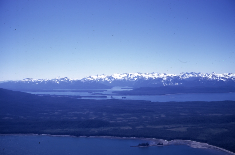 Glass peninsula looking into Seymour canal